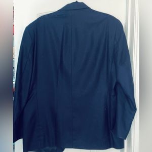 Ralph Lauren Navy Wool Blazer